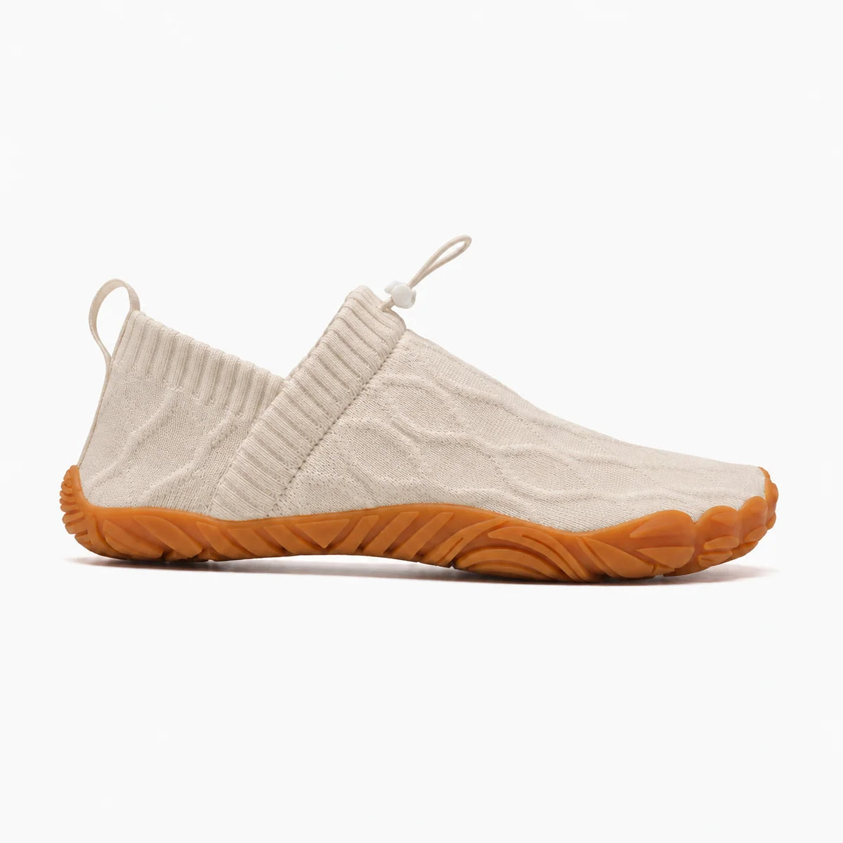 Toeluna Flex Knit Lightweight Slip-On Walking Shoes - Cream