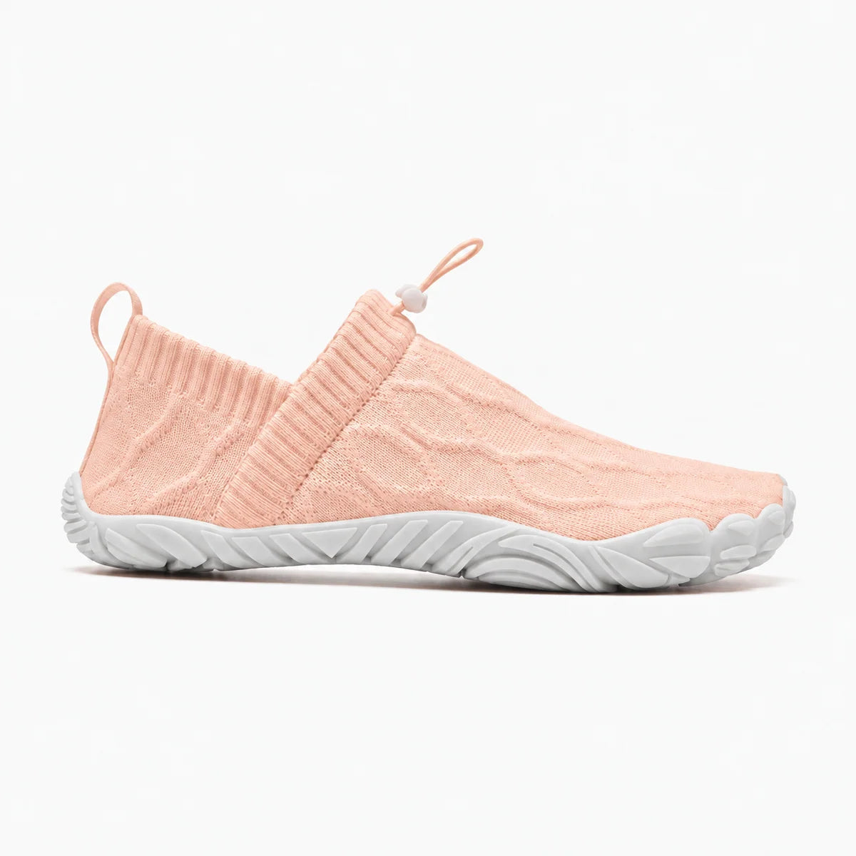Toeluna Flex Knit Lightweight Slip-On Walking Shoes - Soft Pink